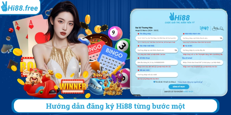 Hướng dẫn đăng ký hi88 từng bước một