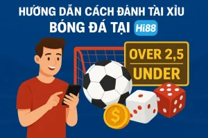 Hướng dẫn cách đánh tài xỉu bóng đá tại hi88